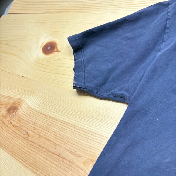 Vintage Levis Shirt XXL Blue Short Sleeve Faded - Picture 7 of 9